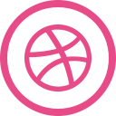 design, dribbble, media, portfolio, share, social, yumminky svg vector icon