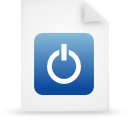 blue, document, file, paper icon