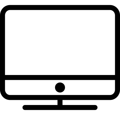 Imac svg vector icon