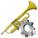 trumpet,config,instrument,configure,configuration,preference,option,setting icon