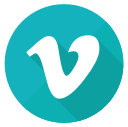 share, vimeo svg vector icon