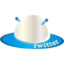 spaceship, twitter icon