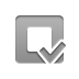 stop,checkmark icon