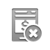 invoice,close icon