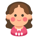 aunt, cartoon, family, lady, person, woman svg vector icon
