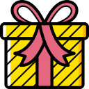 christmas, present, xmas svg vector icon