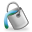 blue, paintbucket icon