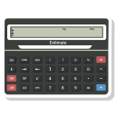 calculator, math, value svg vector icon