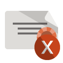certificate,cross icon