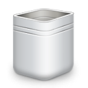 trash,empty,blank,recycle bin icon