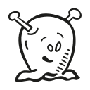 alien, astronomy, brain slug, creature, extraterrestrial, space svg vector icon