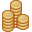 coin,stacks,gold,pay,payment,cash,currency,money,check out,credit card icon