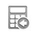 calculator,left icon