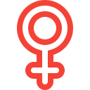female, gender, girl, lady, sex, woman, women svg vector icon