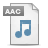 file,aac,paper,document icon