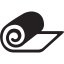 exercise, fitness, health, mat, meditation, yoga svg vector icon