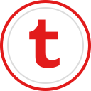 brand, logo, media, social, tumblr svg vector icon