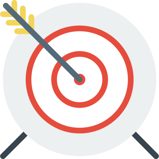 Archery svg vector icon