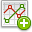 chart,line,add,plus,graph icon