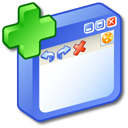 add,window,plus icon