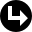 arrowturnrightdown icon