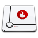 folder,burn icon