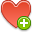 heart,add,plus,valentine,love icon