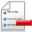 delete, list icon