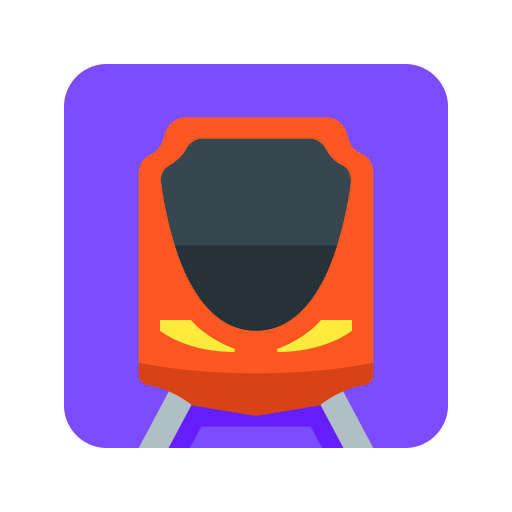 City Railway Station svg vector icon