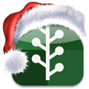 newsvine,christmas,bookmark,social,media,xmas icon