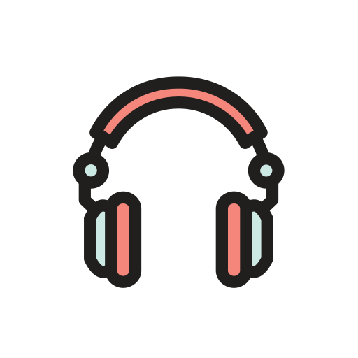 Headset svg vector icon