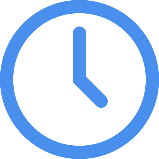 Clock svg vector icon