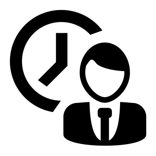 Attendance svg vector icon