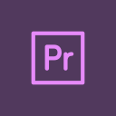 adobe, premiere, speedgrade svg vector icon