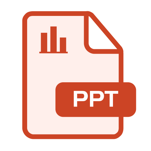 Ppt svg vector icon