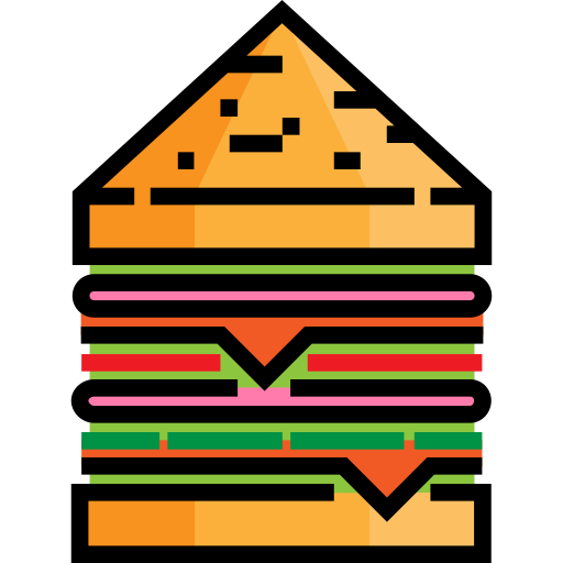 Sandwich svg vector icon