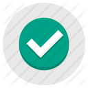 accept, approve, check, green, ok, tick, yes icon