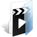folder, video icon