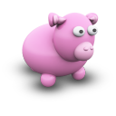 pinkcowporcelaine,vista icon