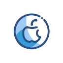 apple, media, network, social svg vector icon