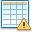 table,error,warning,alert,wrong,exclamation icon