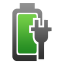 battery, charged, charging, plugged icon