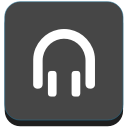 headphone, music, network, plug dj, plugdj, stream svg vector icon