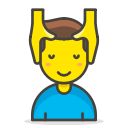 1, getting, man, massage svg vector icon