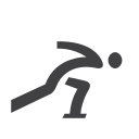 olympic, skating, speed svg vector icon