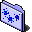 blue,splat,folder icon