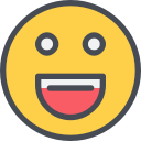 media, network, social, yahoo svg vector icon
