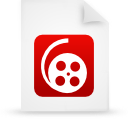 file,document,paper,red icon