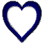 heart,blue icon