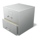 cabinet, file icon